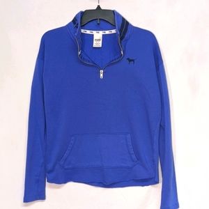 BOGO Pink Victoria's Secret quarter zip sweatshirt